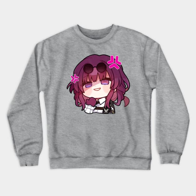 Honkai Star Rail Chibi Kafka Crewneck Sweatshirt by HoyoStan